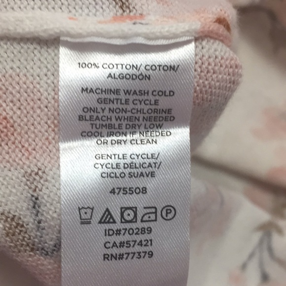 Ann Taylor Factory Floral Sweater 2for$10 - Picture 7 of 8